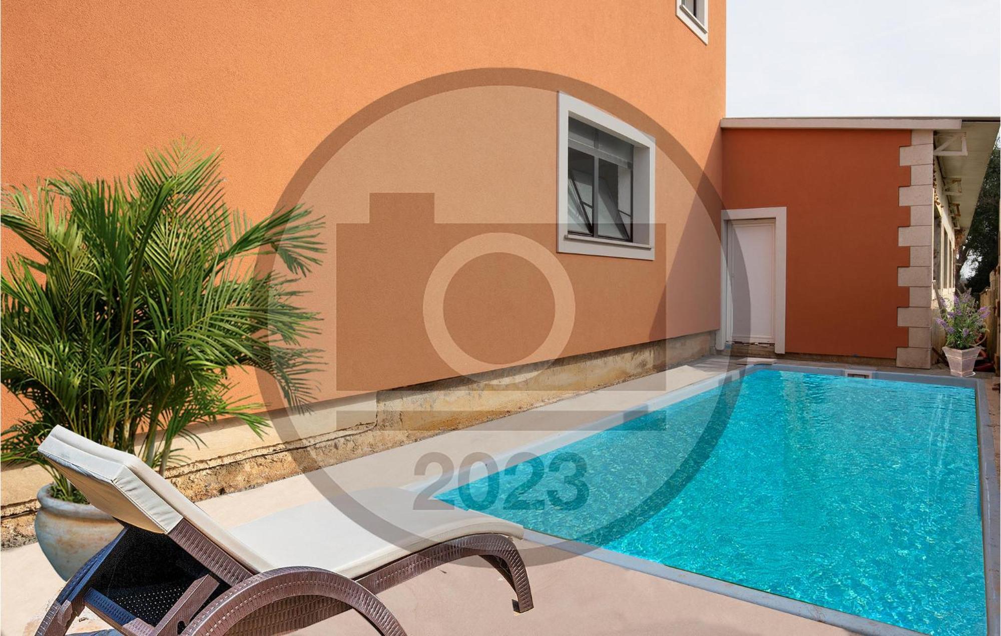 Lovely Home In Sisan With Outdoor Swimming Pool Exterior foto